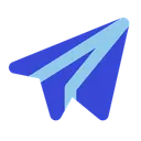 Free Telegram Social Media Logo Icon
