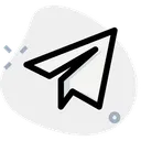 Free Telegram Plane Icon