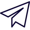 Free Telegram Plane Social Logo Social Media Icon