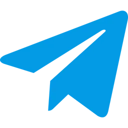 Free Telegram Plane Logo Icon