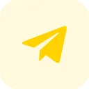 Free Telegramm Flugzeug  Symbol