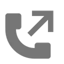 Free Telephone Sortant Icon