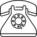 Free Telephone Phone Call Icon