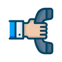 Free Telephone Phone Receiver Icon