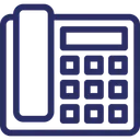 Free Telephone Phone Contact Us Icon