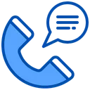 Free Telephone Talk  Icon