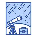 Free Telescope Research Observation Icon