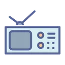Free Television Portable Entertainment Icon