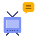 Free Television Tv Bubble Icon