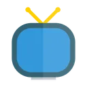Free Television Media Icon