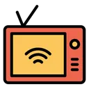 Free Smart TV Television Automatisation Icon