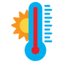 Free Temperatur Hitze Sommer Symbol