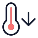 Free Temperatura baja  Icono