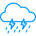 Free Tempestade Clima Nuvem Ícone