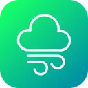 Free Tempestade Nuvem Vento Ícone