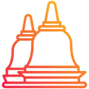 Free Temple Indonesian Borobudur Icon