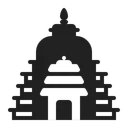 Free Temple High Contrast Icon