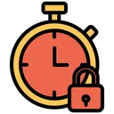 Free Reloj Cronometro Temporizador De Bloqueo Icono