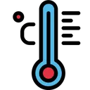 Free Temprature Thermometer Device Icon