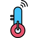 Free Low Temperature Snowflake Icon