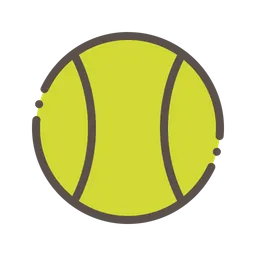 Free Tennis Ball  Icon
