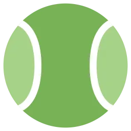 Free Tennis Emoji Icon