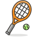 Free Tennis Balle Raquette Icon