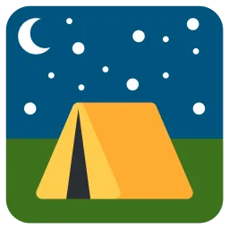 Free Tent Emoji Icon