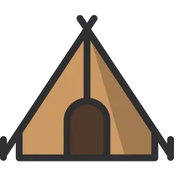 Free Tent  Icon