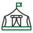 Free Tent  Icon