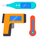 Free Termometro Temperatura Infrarrojos Icono