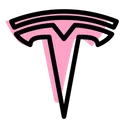 Free Tesla Technology Logo Social Media Logo Icon