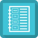 Free Paper Test School Icon