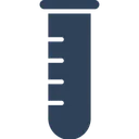 Free Culture Tube Lab Glassware Sample Tube Icon