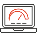 Free Teste De Velocidade Velocidade Do Navegador Velocidade Da Internet Ícone