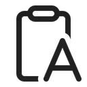 Free Clipboard Letter Icon