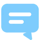 Free Text Chat Bubble Icon