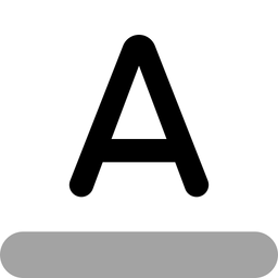 Free Text color  Icon