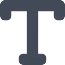 Free Text Format Align Icon