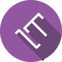 Free Text Tool Type Icon