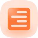 Free Texte Aligne A Droite Icon