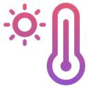 Free Thermometer Heat Degree Icon