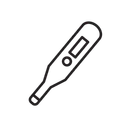 Free Coronavirus Thermometer Virus Icon