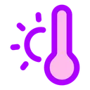 Free Thermometer Warm Symbol