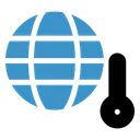 Free Monde Meteo Thermometre Icône