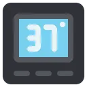 Free Thermostat Smart Home Home Automation Icon