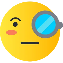 Free Thinking Emoji Icon