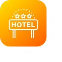 Free Three Star Hotel Icon
