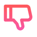 Free Thumb down  Icon