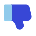 Free Thumb Down Dislike Unlike Icon